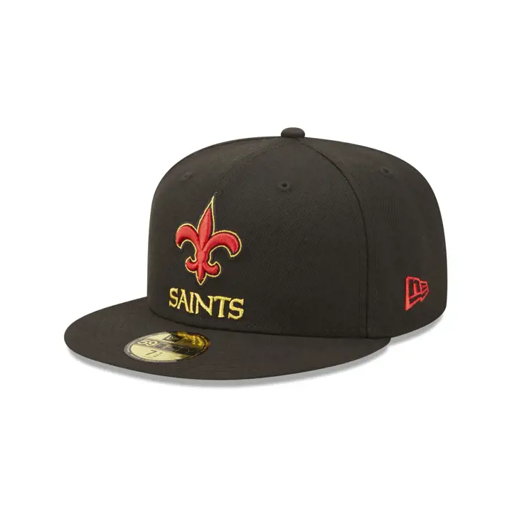 New Orleans Saints NFL Couleur UV 59Fifty CK noir