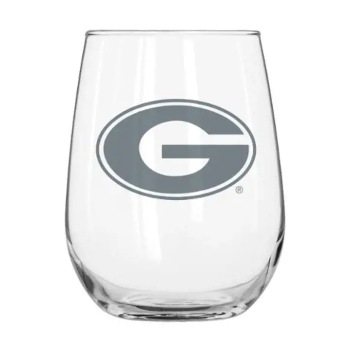 Verre à boisson incurvé Georgia Bulldogs de 16 oz