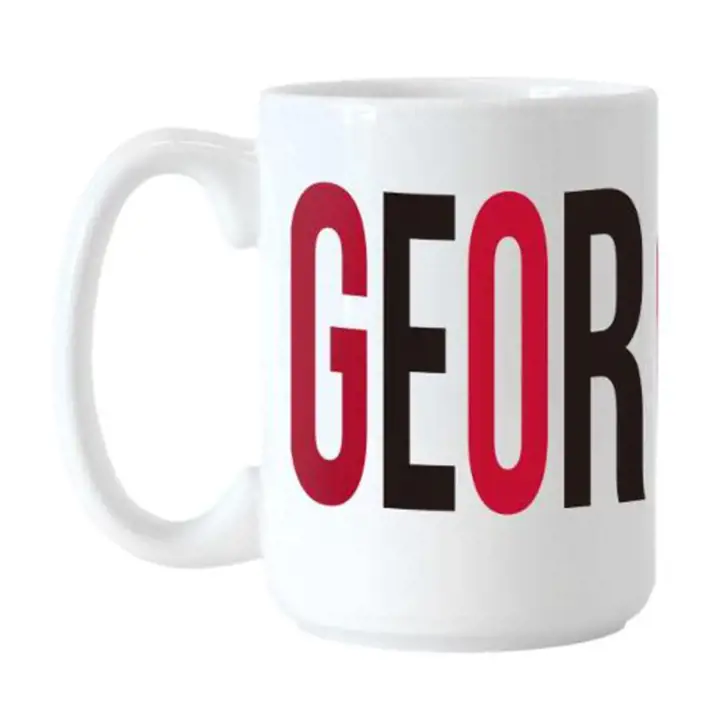Mug sublimé Overtime 15 oz Georgia Bulldogs
