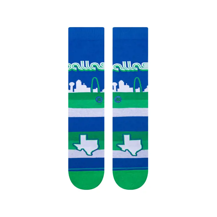 Dallas Mavericks 23 City Edition Crew Sock ast