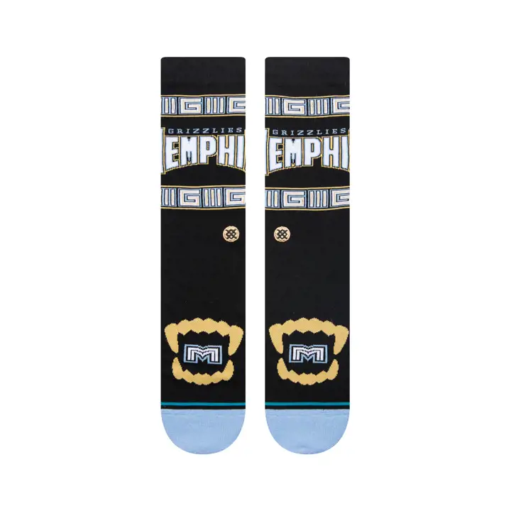 MEMPHIS GRIZZLIES 23 Chaussettes d'équipage City Edition assorties