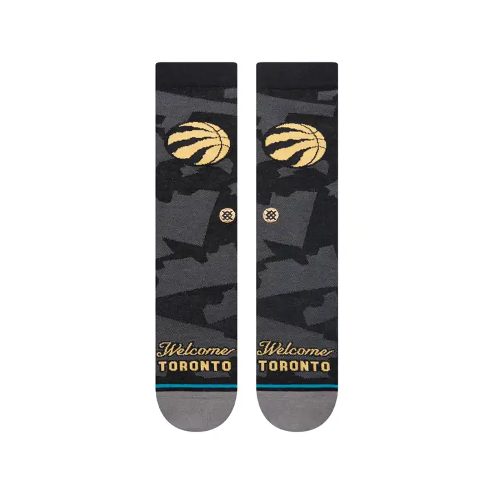 Chaussettes d'équipage Toronto Raptors 23 City Edition ast