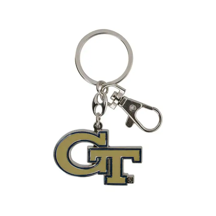 Georgia Tech Yellow Jackets Porte-clés lourd Aminco ast
