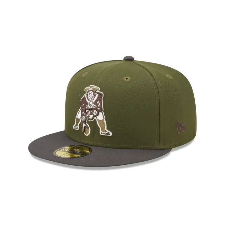 New England Patriots NFL Color UV 59FIFTY O/G olv/graph