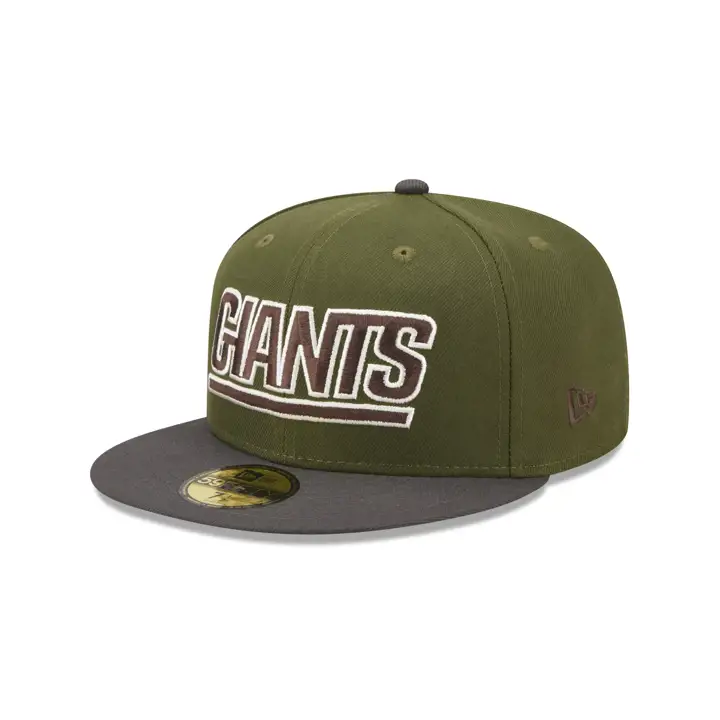 Casquette 59FIFTY NFL Color UV New York Giants O/G vert olive/graphite