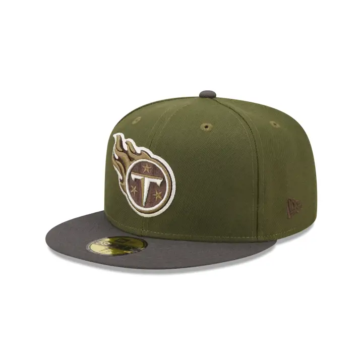 Casquette 59FIFTY NFL Tennessee Titans UV Couleur O/G vert olive/graphite