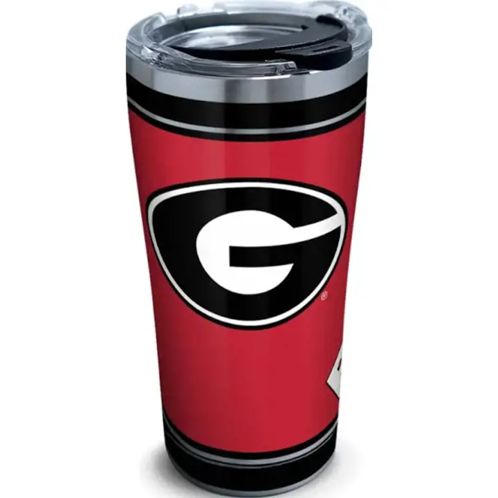 Bouteille Georgia Bulldogs en acier inoxydable de 20 oz NCAA Campus