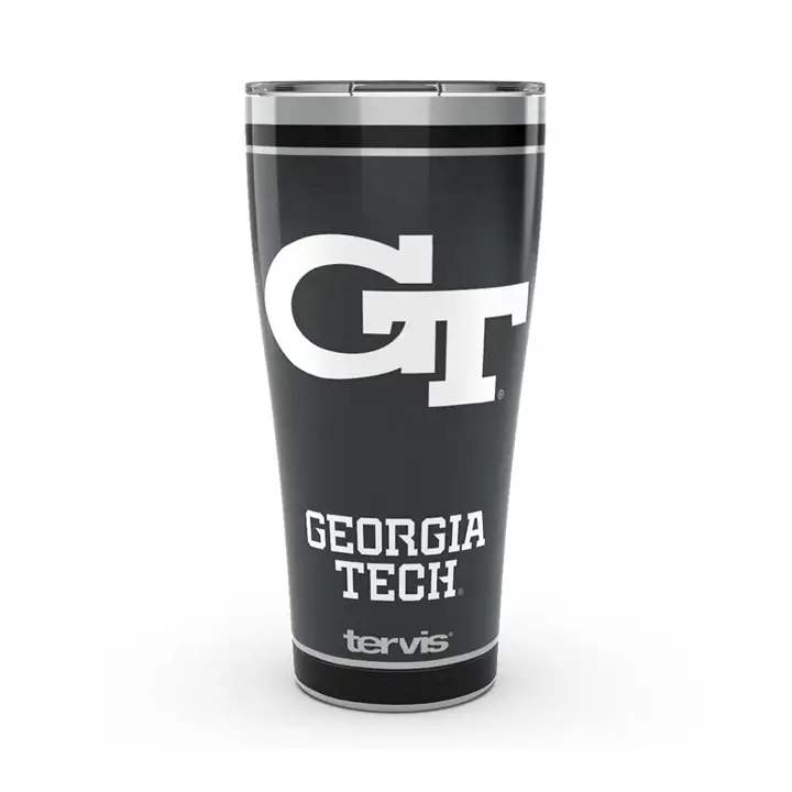 Bouteille en acier inoxydable Georgia Tech Yellow Jackets 20oz NCAA Black Out