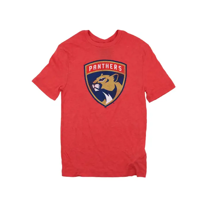 T-shirt vintage en tricot tri-mélange à logo Prime des Florida Panthers de la LNH