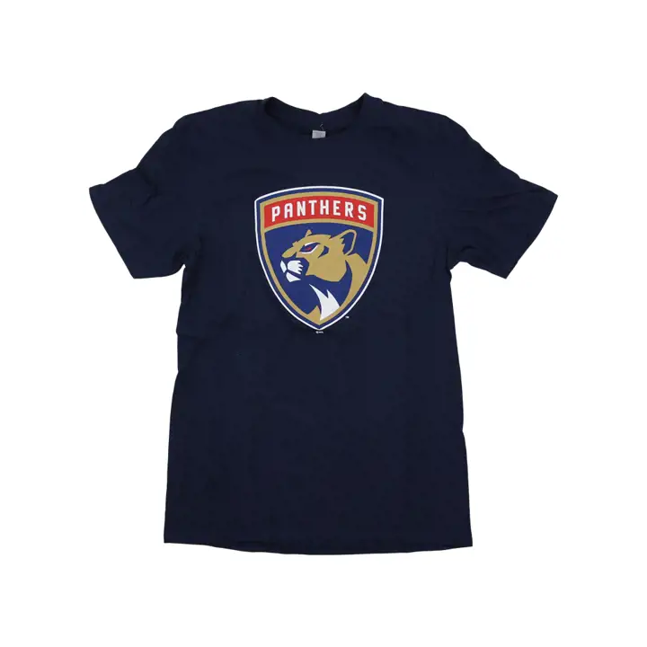 T-shirt Marine Logo Principal LNH Florida Panthers