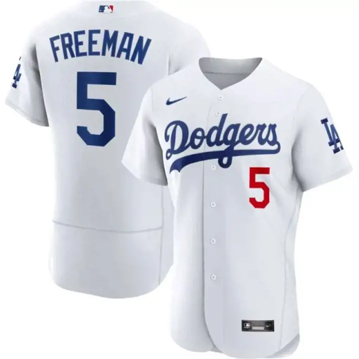 Dodgers MLB Nike Maillot Authentique Sur le Terrain Freddie Freeman h
