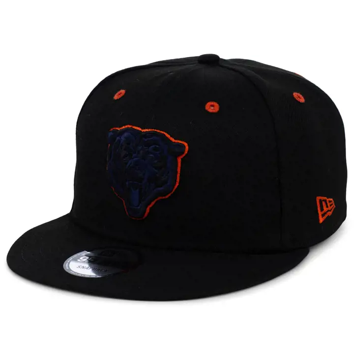 Chicago Bears NFL Black Pop 9FIFTY Noir