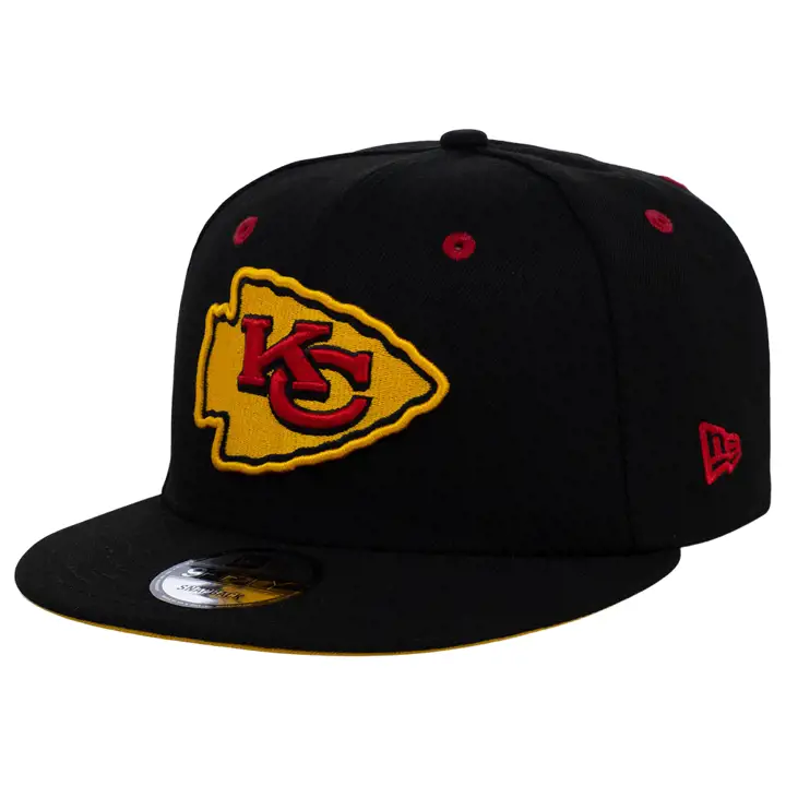 Casquette 9FIFTY des Chiefs de Kansas City NFL Black Pop noire