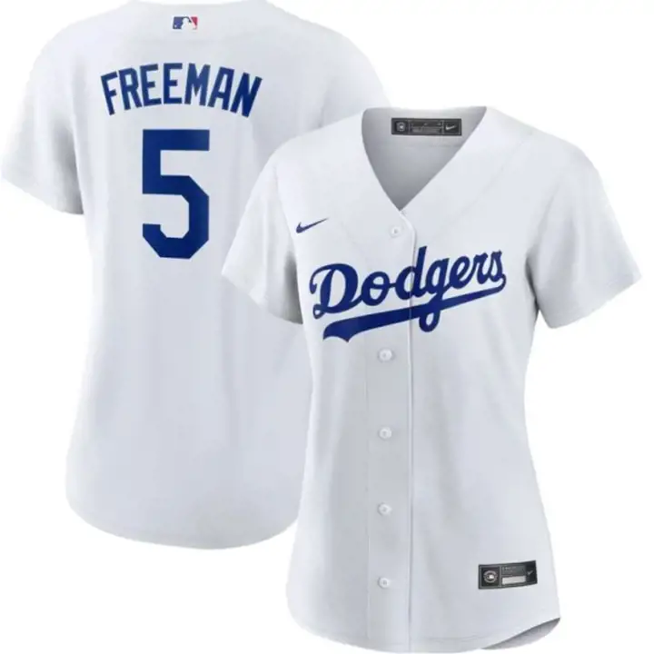 DODGERS Los Angeles Dodgers MLB Maillot Réplique Officiel pour Femme