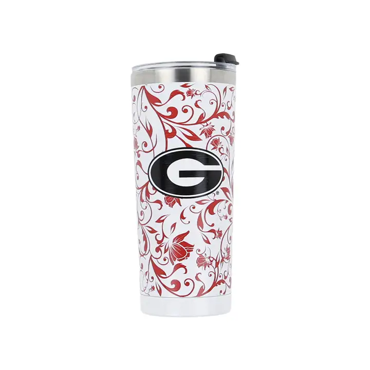 Gobelet fleuri Georgia Bulldogs 24oz AST