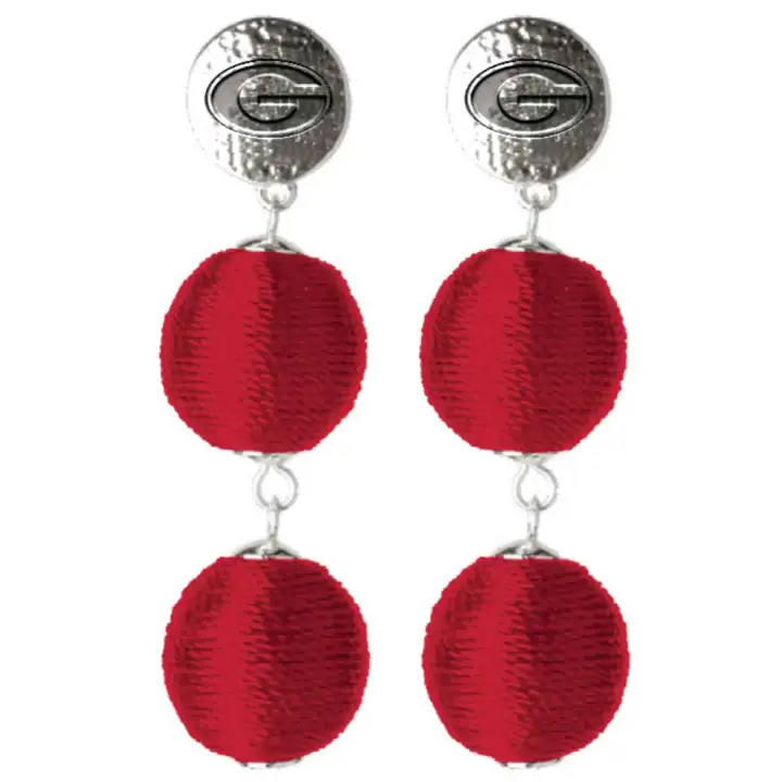 Boucles d'oreilles Georgia Bulldogs Sonata