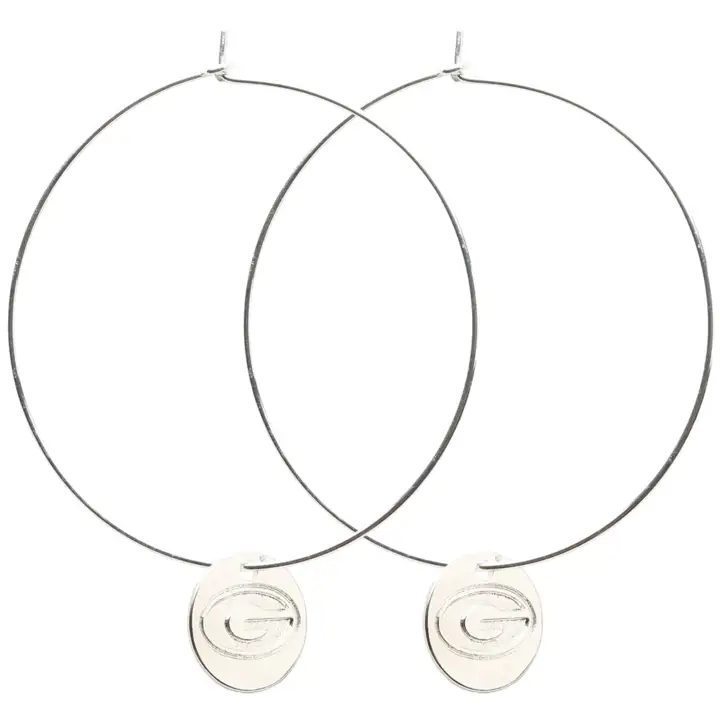 Georgia Bulldogs Quinn - Boucles d'oreilles pendantes