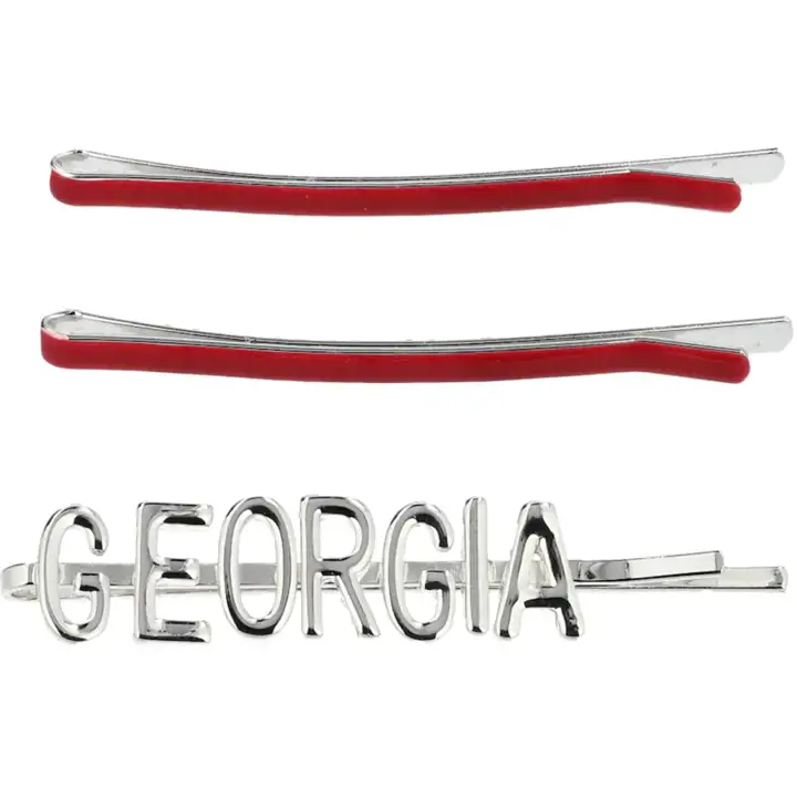 Ensemble de pinces à cheveux Georgia Bulldogs
