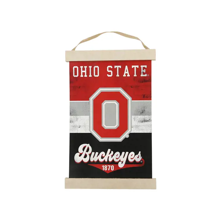 Bannières réversibles des Buckeyes d'Ohio State