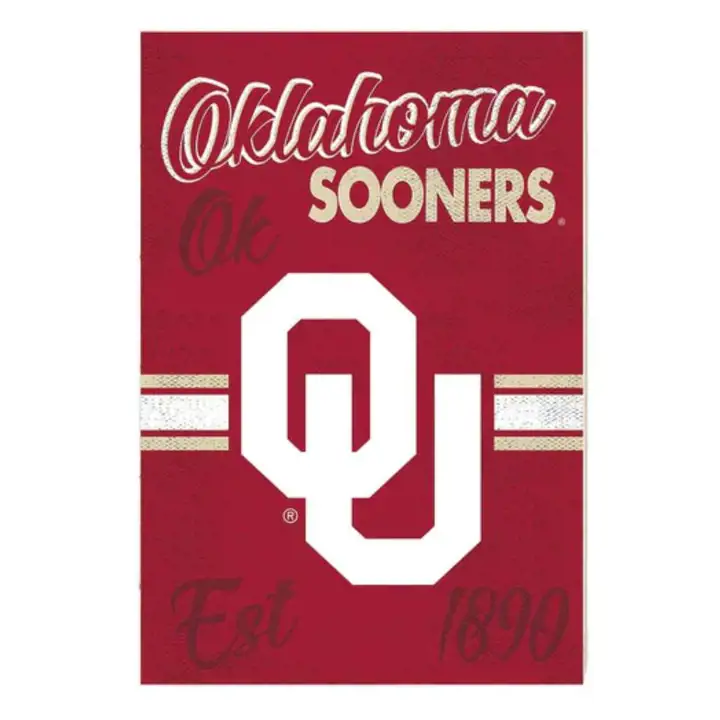 Panneau de mascotte des Oklahoma Sooners ast