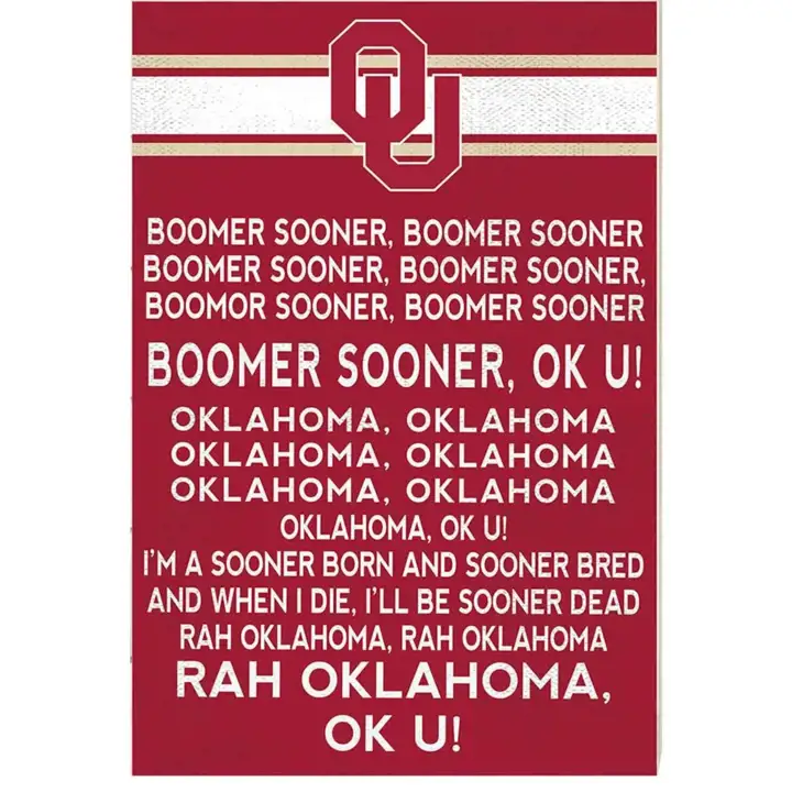 Enseigne de chant de bataille des Oklahoma Sooners