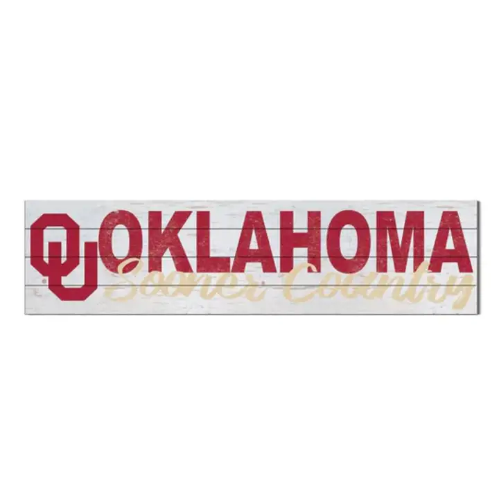 Panneau de pays de l'école des Oklahoma Sooners