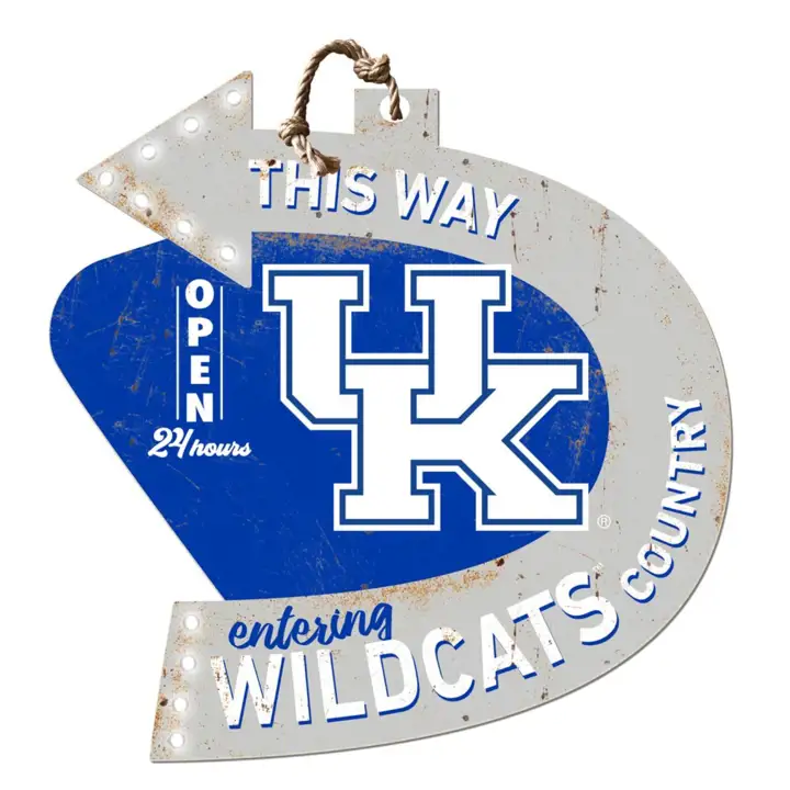 Panneau Flèche Kentucky Wildcats - Esprit d'équipe ast