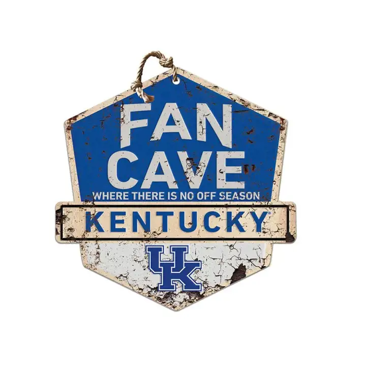 Panneau Insigne Kentucky Wildcats - Caverne de Fan