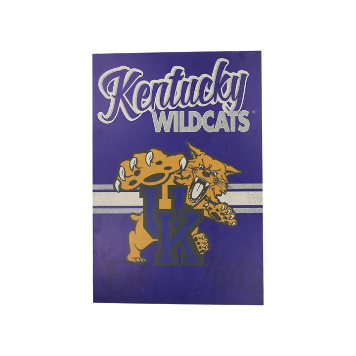 Enseigne de la mascotte des Kentucky Wildcats