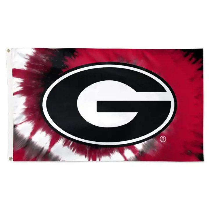 Drapeaux Georgia Bulldogs Deluxe 3x5 assortis 3