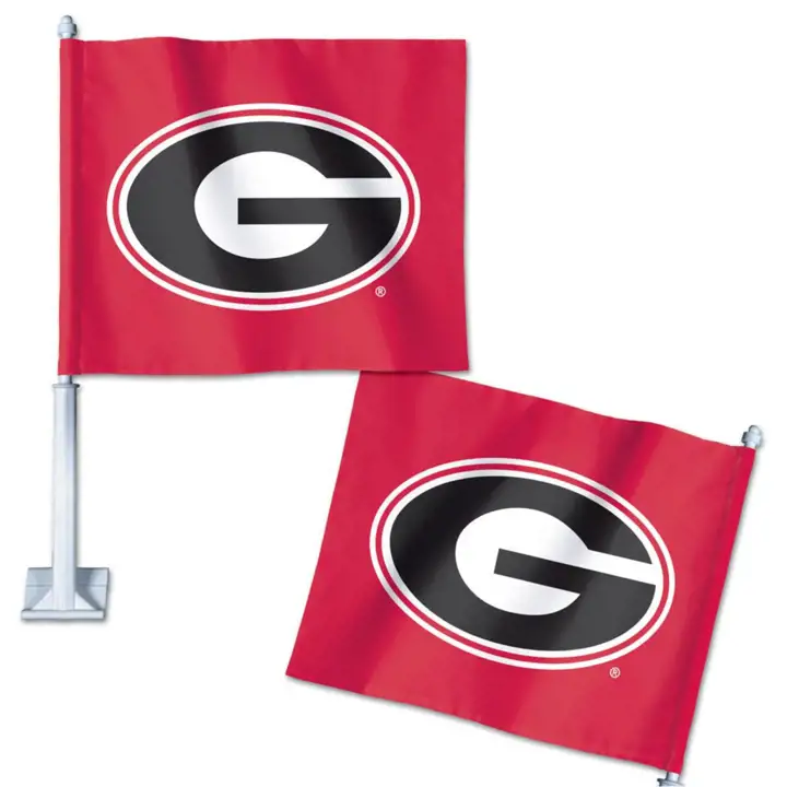 Drapeaux de voiture des Georgia Bulldogs