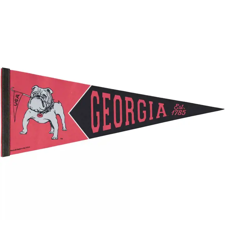 Georgia Bulldogs 12x30 Premium Pennants