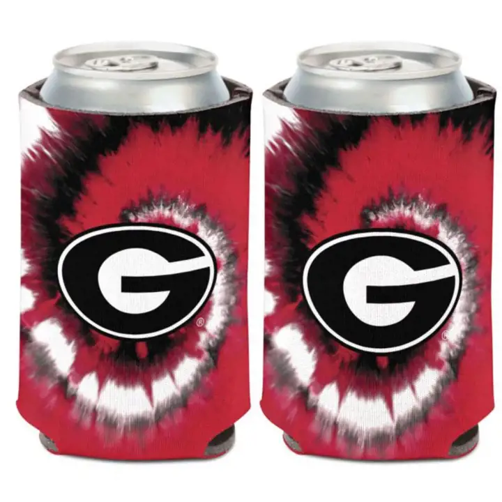 Coozie Georgia Bulldogs - Tie-dye
