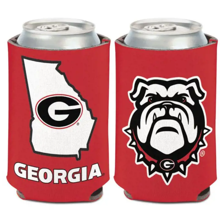 Étui isolant pour canette Georgia Bulldogs - État ast