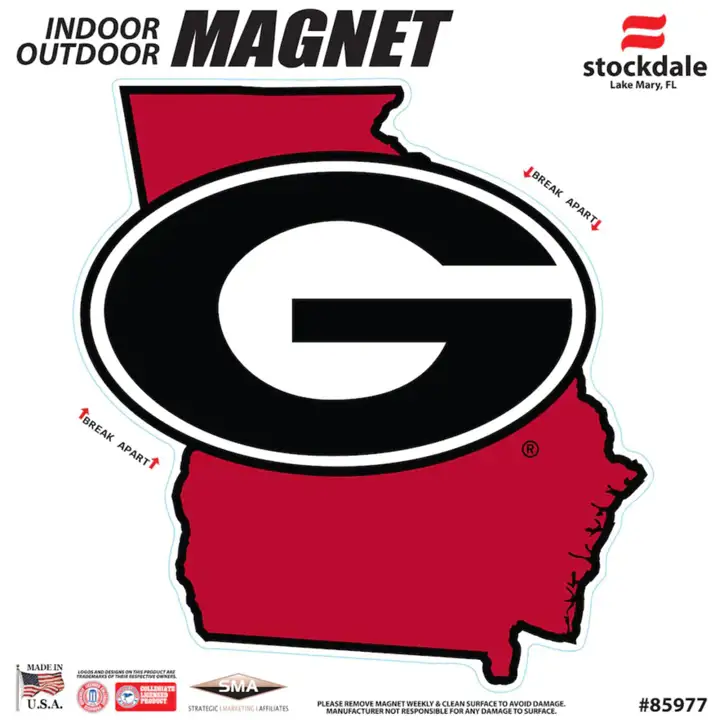 Aimant d'État Georgia Bulldogs