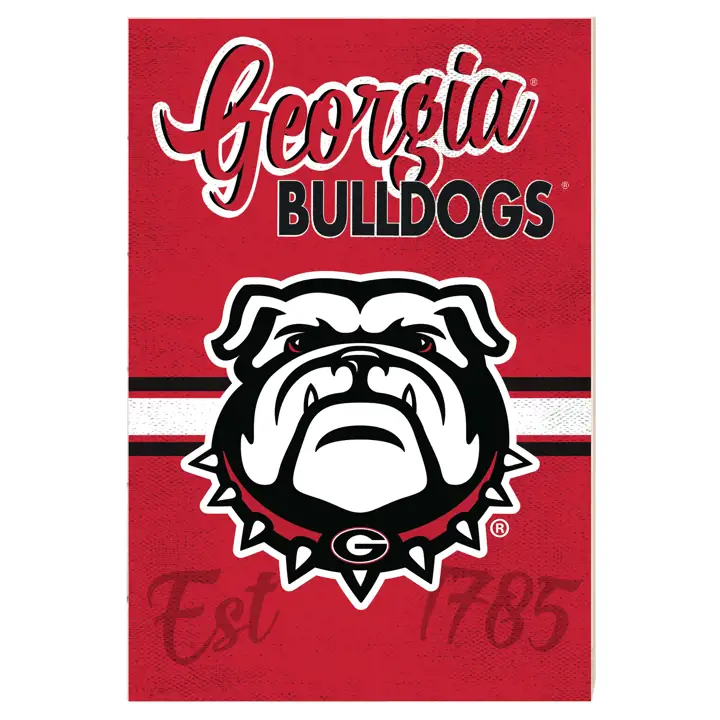 Enseigne Georgia Bulldogs Mascot