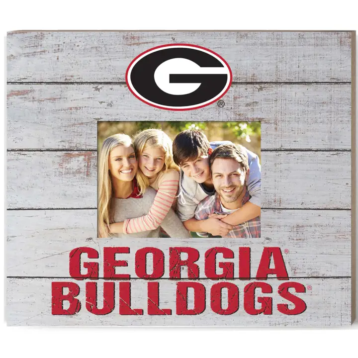 "Cadre esprit d'équipe Georgia Bulldogs 13,5"x11,5" ast"
