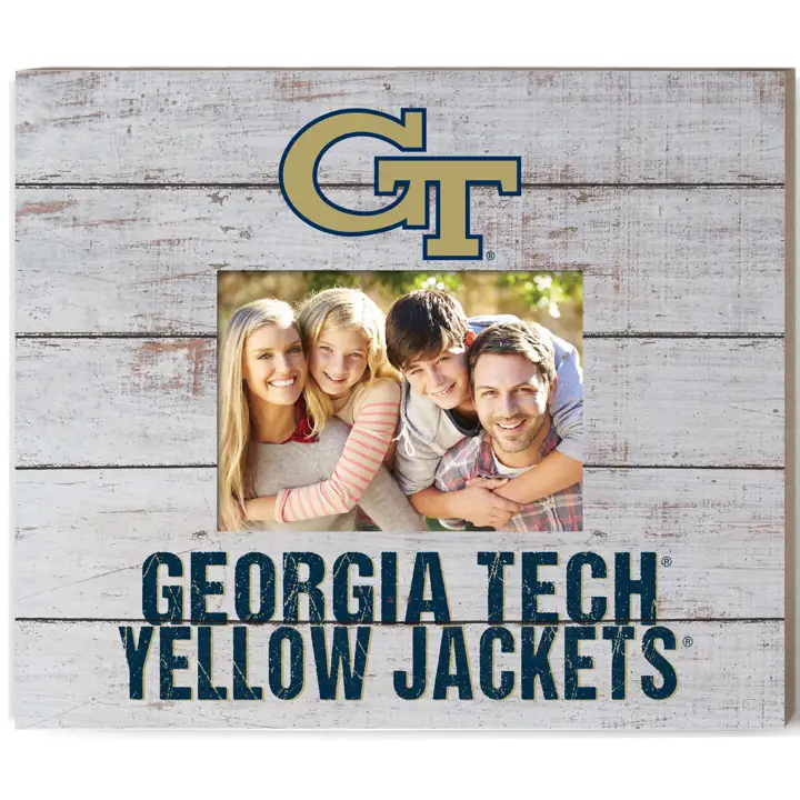 "Cadre Georgia Tech Yellow Jackets 13,5\"x11,5\" Esprit d'équipe"