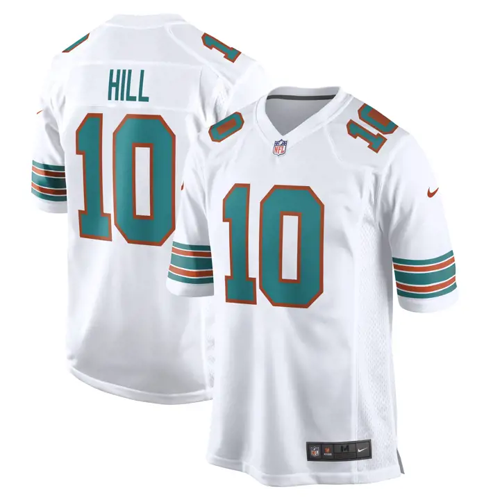 Maillot de match NFL DOLPHINS Tyreek Hill b/o