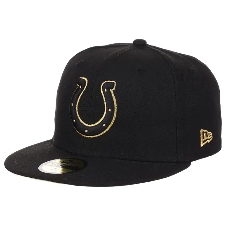 Casquette 59FIFTY NFL Indianapolis Colts Metallic Thread Noire