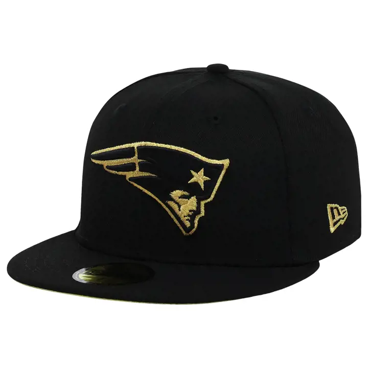 New England Patriots NFL Fil Métallique 59FIFTY NOIR