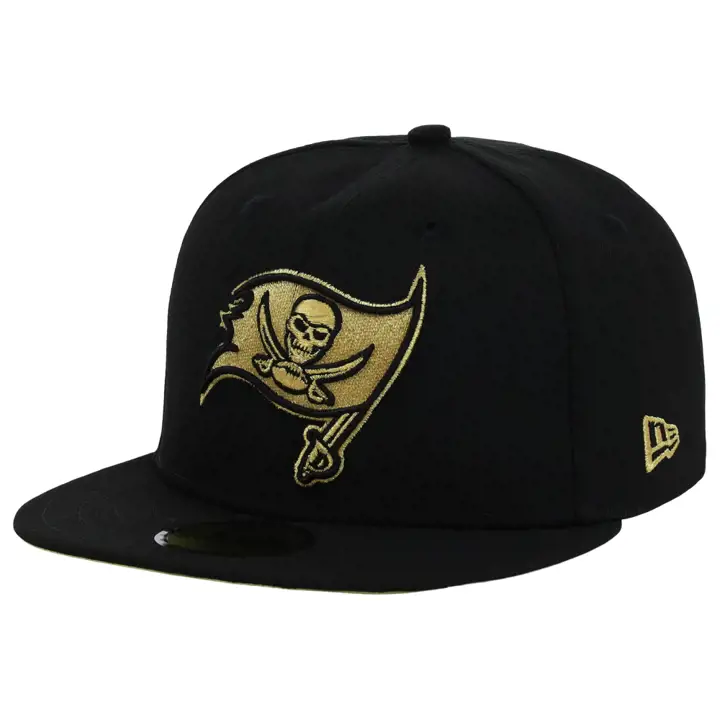 Tampa Bay Buccaneers NFL Fil Métallisé 59FIFTY NOIR