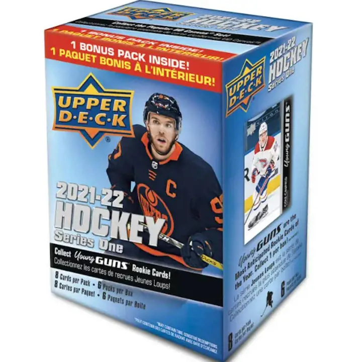 NHL 21-22 Upper Deck Series 1 Blaster Box ast