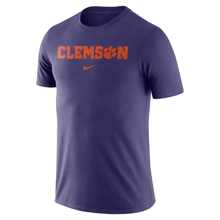 Clemson Tigers CM M NK SS ESSENTIAL WORDMARK orch