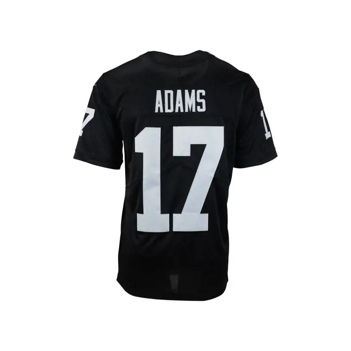 Maillot Domicile NFL Las Vegas Raiders Davante Adams - Édition Limitée Noir