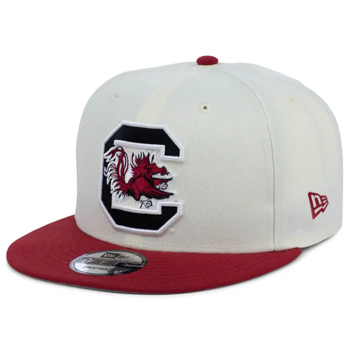 South Carolina Gamecocks NCAA 2TONE Casquette Snap ivoire/cramoisi