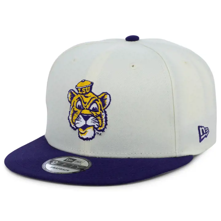 L.S.U. NCAA 2TONE Snap ivo/mau