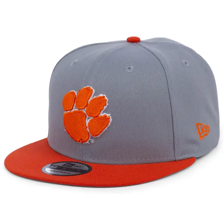 Casquette Clemson Tigers NCAA 2TONE Snap gris/violet 1