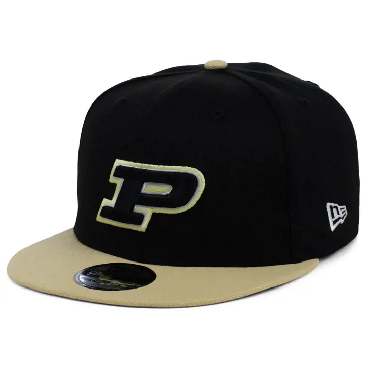 Purdue Boilermakers NCAA Casquette snapback bicolore noir/or
