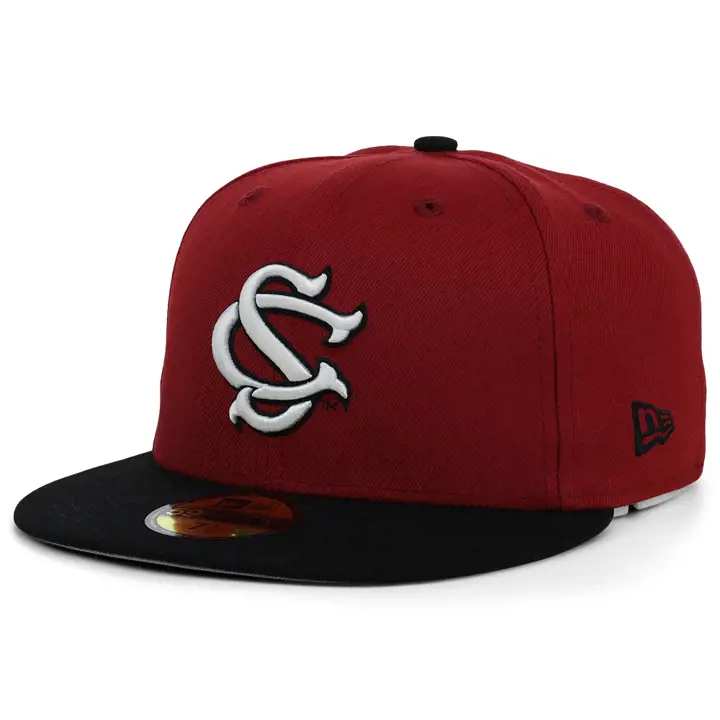 South Carolina Gamecocks NCAA 2TONE 59FIFTY cramoisi/noir